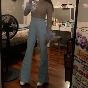 Lavish Alice Baby blue jumpsuit